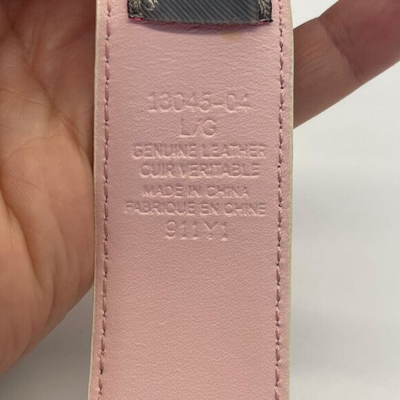 Nike Reversible Golf Belt – White/Pink – Size Medium - Picture 8 of 11